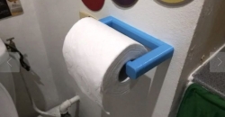 Дизайн недели: минималистичный быстросменный держатель для туалетной бумаги
