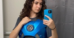 Студентка собрала собственный костюм Железного человека на 3D-принтере